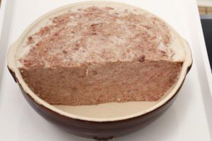 Rillettes tranche de 300Gr  3.75€ soit 12.50€ le Kg