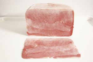 Jambon blanc la tranche de 70 Gr 1.20€ soit 17.10 le Kg