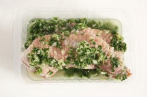 1/2 Pied vinaigrette 220 Gr la pièce 1.70€ soit le Kg 7.50€